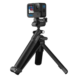 GoPro 3-Way 2.0 49.53cm Adjustable Tripod for Action Camera (360 Degree Rotatable, Black)-16