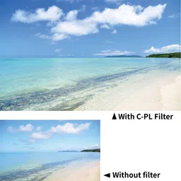 Kenko SMART C-PL 77mm Camera Lens Polarizer Filter (Absorbing Polarized Light) image 5