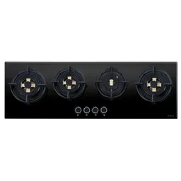 elica CT DFS FB MFC SERIES Glass Top 4 Burner Automatic Hob (Full Brass Heavy Duty Direct Multi-flame Burners, Black)-image-15