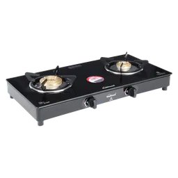 Sunflame Prime Toughened Glass Top 2 Burner Manual Gas Stove (ISI Certified, Black)-picture-13