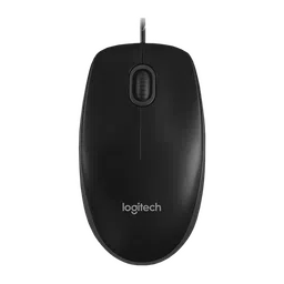 logitech MK120 Wired Keyboard & Mouse Combo (1000 DPI, Spill Resistant, Black) image 2