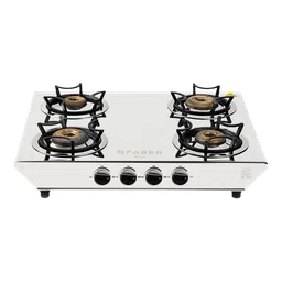 Faber Hilux Max 4BB SS 4 Burner Manual Gas Stove (Black Diamond Coated Sturdy Pan Support, Silver)-picture-21