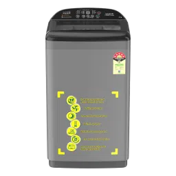 Croma 8 kg 5 Star Fully Automatic Top Load Washing Machine (CRLW080FAF202302, Pulsator Wash Technology, Inox Grey)-picture-0