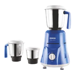 BOROSIL Star 500 Watt 3 Jars Mixer Grinder (20000 RPM, 3 Speed Control with Pulse Function, Blue)-8
