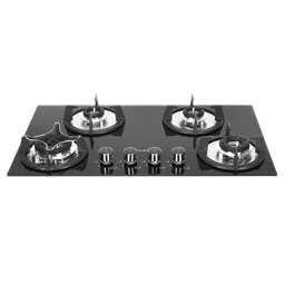 FABER SUPERIA HT764 BR AI Toughened Glass Top 4 Burner Automatic Gas Hob (Fully Concealed Drip Tray, Black)-picture-27