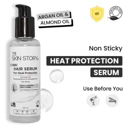 The Skin Story Heat Protection Hair Serum Anti-Breakage UV Protectant Anti-Frizz Shine Paraben Free-picture-18