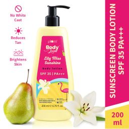 Plum BodyLovin' Lily Miss Sunshine Sunscreen Body Lotion SPF 35 PA+++ For Tan Reduction & Hydration-picture-36