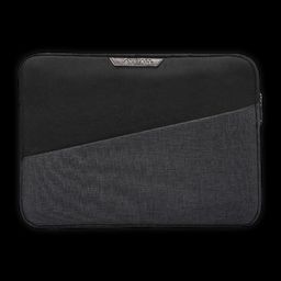 Carriall Ascent Fabric, Polyester Laptop Sleeve for 16 Inch Laptop (Water Resistant, Black/Grey)-image-43
