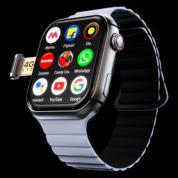 FIRE-BOLTT Dream Wi-Fi+4G SIM Android OS Wristphone (51.3mm HD Display, In-built GPS, Sky Sizzle Strap)-picture-28