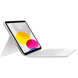 Apple Magic Bluetooth Folio Keyboard for iPad (10th Gen) 10.9 Inch with Touchpad (Multi Touch Gestures, White) image 5