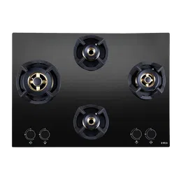 Elica CLASSIC FB MFC 4B 70 MT Glass Top 4 Burner Automatic Electric Hob (Cast Iron Support, Black)-44
