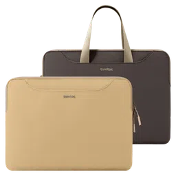 tomtoc A21 Laptop Sleeve for 14 Inch Laptop (Robust Protection, Cookie)-image-65