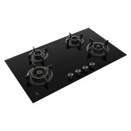 Electrolux UltimateTaste 300 Glass Top 4 Burner Automatic Hob (Cast Iron Pan Supports, Black)-picture-13