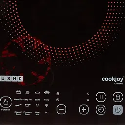 USHA Cookjoy 2000W Induction Cooktop with Touch Control image 3