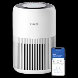 PHILIPS AC0950/60 3 Layer HEPA Filtration Technology Smart Air Purifier (Connects via Wi-Fi, Arctic White)-image-30