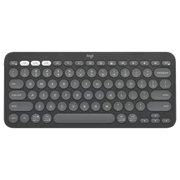 logitech Pebble Keys 2 Bluetooth Wireless Keyboard with Multi Device Pairing (10 Customizable Keys, Tonal Graphite)-5