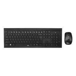 hama Cortino Wireless Keyboard & Mouse Combo (105 Keys, 1600 DPI Adjustable, Adjustable Sensitivity, Black)-16