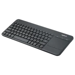 logitech K400 Plus 2.4GHz Wireless Keyboard with Built-in Touchpad (Up to 5 Million Keystrokes, Black) image 5