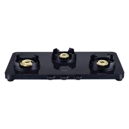 Prestige Edge Toughened Glass Top 3 Burner Manual Gas Stove (Ergonomic Knob, Black)-image-18