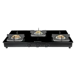 Faber PEARL 3BB BK Tempered Glass Top 3 Burner Manual Gas Stove (Corrosion Resistance, Black)-picture-18