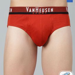 Van Heusen Men Pack of 2 Plush Back Elastic Waistband Ultra Soft Briefs-13