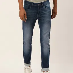 Flying Machine Men Blue Jackson Skinny Fit Low-Rise Light Fade Stretchable Jeans-image-88