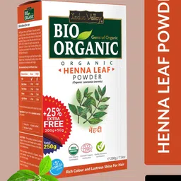 Indus Valley Bio Organic Pure Henna Leaf Powder for Shiny Hair - 250 g-21