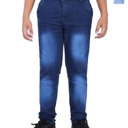 BAESD Boys Pack Of 2 Slim Fit Clean Look Heavy Fade Stretchable Jeans-image-10