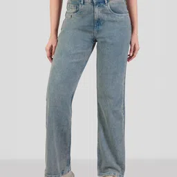 Mast & Harbour Women Regular Fit Faded Jeans-picture-41