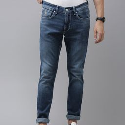 u.s. polo assn. denim co. U S Polo Assn Denim Co Men Blue Slim Fit Light Fade Stretchable Jeans-picture-4