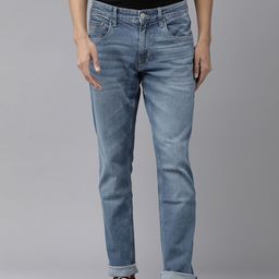 U S Polo Assn Denim Co Men Blue Slim Fit Light Fade Stretchable Jeans-image-83