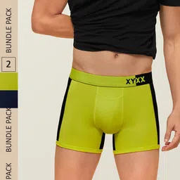 XYXX Men IntelliSoft Antimicrobial Micro Modal Pack of 2 Dualist Trunks XYTRNK2PCKN169-picture-15