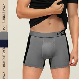 XYXX Men IntelliSoft Antimicrobial Micro Modal Pack of 2 Dualist Trunks XYTRNK2PCKN166-picture-44