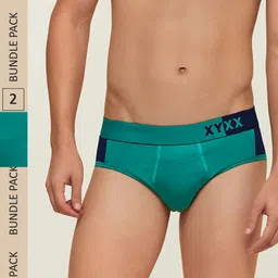 XYXX Men IntelliSoft Antimicrobial Micro Modal Pack of 2 Dualist Briefs XYBRF2PCKN170-image-54