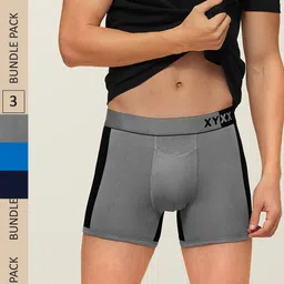 XYXX Men IntelliSoft Antimicrobial Micro Modal Pack of 3 Dualist Trunks XYTRNK3PCKN311-picture-46