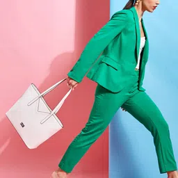 KLEIO Vegan Tote Bag with Laptop Compartment-12