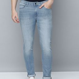 Flying Machine Men Slim Tapered Fit Mid-Rise Light Fade Clean Look Stretchable Jeans-picture-16