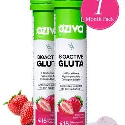 OZiva Set Of 2 Bioactive Gluta Fizzy Tablets - 15 Tablets Each-27