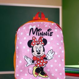 Kuber Industries Disney Mickey Minnie Print Cute Backpack Bag Kids Bags for Boys-picture-34