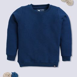 YK X Minute Mirth Girls Self-Design Cotton Sweatshirt-image-105