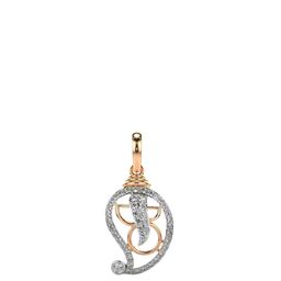 VALANOVA Women Sterling Silver Plated Diamond Pendant-image-41