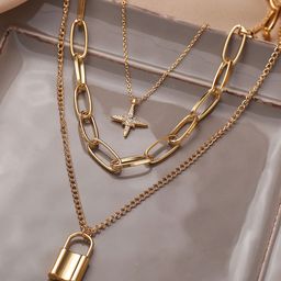 Jewels Galaxy Women Gold-Plated Stone-Studded Layered Necklace-image-52