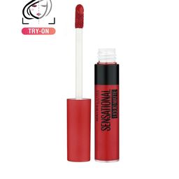 Maybelline Sensational Liquid Matte Lipstick - 14 Red Serenade-14