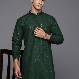 Indo Era Embroidered Sequined Kurta-32