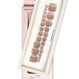 BEROMT Set Of 12 Salon Finish Press On Nail Tip With Application Kit - Shade- 288-6