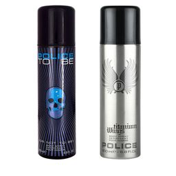 Police Men Set of To Be Or Not To Be & Wings Titanium Deodorants-picture-15