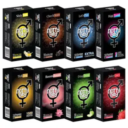 noTTy Boy Men Set Of 8 Extra Thin Flavoured & Premium Lubricated Condoms -10Pcs In Each-11