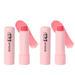 SUGAR POP Set of 2 Nourishing UV Protection Hydrating Lip Balm 4.5g Each - Vanilla 03-14
