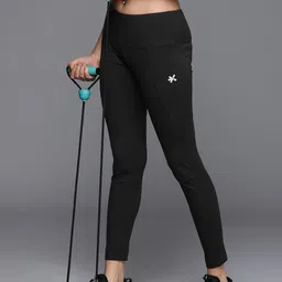 HRX by Hrithik Roshan Women Skinny Fit Rapid-Dry Cropped Training Tights-picture-34