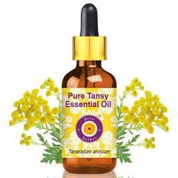 Deve Herbes Pure Tansy Essential Oil With Glass Dropper Steam Distilled - 30 ml-19